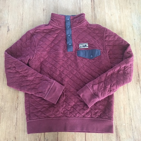 Patagonia Other - Rare!  Patagonia quilted snap T pullover